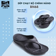 Genuine Ysandal Running Sandals B&M Taiwan Code BN68 Men's and Women's Black EVA Super Light Fun Spo
