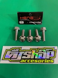 Baut probolt m6 x 20 drat 10 kunci 8 stainless 2 kunci heng original