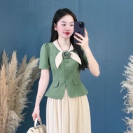 FLOWER STYLE DRESS F311 CUTE AND FLOORABLE