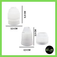 Konektor Spuit / Sambungan Spuit / Konektor Sambungan Spuit Bahan Plastik / Spuit Connector Single