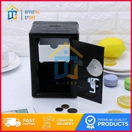 ◬ ♆ ∆ Children Coin Bank Mini Safe Mini Vault Box with Key Lock | Piggy Bank | Alkansya