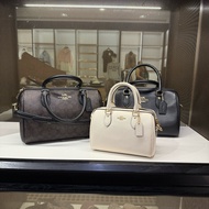 Coach Boston Bag Black American Daigou Crossbody Handbag Girl Female Messenger rowan CW329 Coach Row