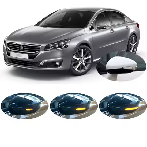 Dynamic LED Blinker Sequential Turn Light Indicator for Peugeot 508 SW I MKI 8D 8E 2010 2011 2012 20