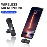 K K9 Wireless Lavalier Microphone Mobile Phone Live Streaming Trendy Product Digital Black Technolog