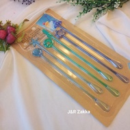 Marine Series Clear Stirrer Coffee Fruits Juice Stirrer海洋系列透明搅拌器咖啡果汁搅拌器
