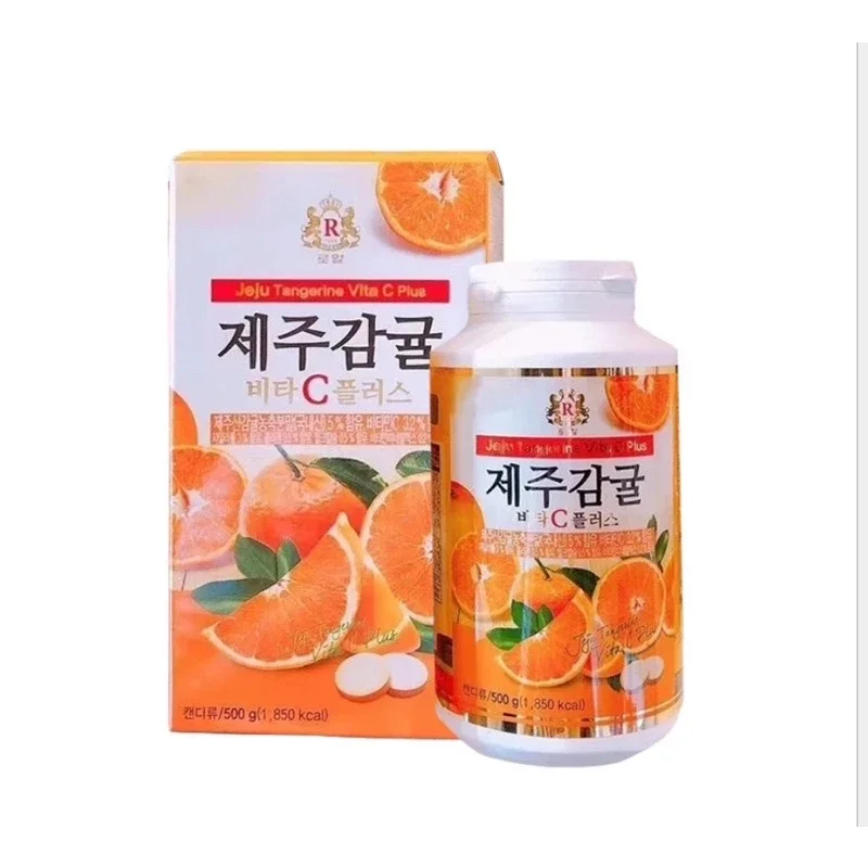 💯正品保证 ORIGINAL FROM KOREA Original Jeju Tangerine Vitamin C 500gm 330tablets韩国济州岛维他命C片