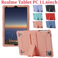 Realme Tablet PC 11.6inch Soft Silicone Case Shockproof Sweatproof Cover for Android 11 Learning Tab