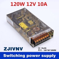 120W 12V 10A China high quality Switching power supply ac-dc transformer led driver for led strip light and industry (S-120-12)