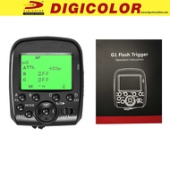 Triopo G1 Dual TTL Wireless Trigger  LCD Display 1/8000s HSS 2.4G Wireless for Canon and Nikon