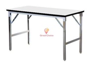 โต๊ะประชุม โต๊ะพับ 75x120x75 ซม. โต๊ะหน้าไม้ โต๊ะอเนกประสงค์ โต๊ะพับอเนกประสงค์ โต๊ะสำนักงาน โต๊ะจัดปาร์ตี้ gc gc gc99