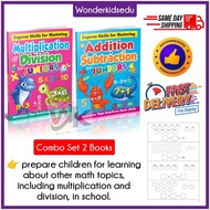 Express Skill Mathematics Workbook | Addition Subtraction Multiplication Division | Activity Book