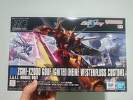 萬代 HG 1/144 ZGMF-X2000 命運高達 (海涅專用機) 烈焰老虎