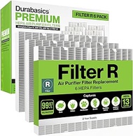 Durabasics 6 Pack of HEPA Filters Compatible with Honeywell Air Purifier Replacement Filters, Honeywell Air Purifier Filters, Honeywell Filter R, Honeywell HEPA Filter Replacement &amp; Honeywell HPA300
