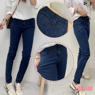 < Mei > Classic Dark Blue Tannin Pants (7389)