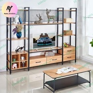 Minimalist tv rack / modern tv rack / GM industrial tv rack,