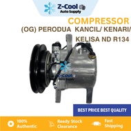 Compressor ORIGINAL NEW Perodua Kancil / Kenari / Kelisa Denso System R134 SEIKO SEIKI