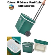 Coleman JP Extreme Wheel Cooler 50QT (Evergreen) Water Bottle With Wheels