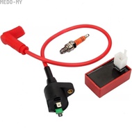 Racing Ignition Coil Kit with 5-Pin AC for CDI and A7TJC Spark Plug for 4 Stroke