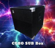 CUBO D15 D18 subwoofer box only( speaker not included)