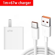 ชุดชาร์จเร็ว Xiaomi 67W สายชาร์จ 6A การชาร์จองรวดเร็วกชาร์วชาร์จ สายชาร์จ+หัวชาร์จ หัวชาร์จคุณภาพสูง