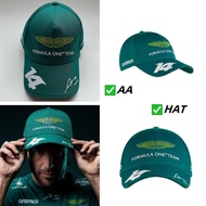 Aston Martin F1 Fernando Alonso Baseball Cap 2024 - Unisex - Green - Fashion Sports Outdoor Sun Hat 