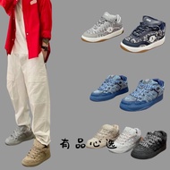 [Original Leather] DIO Men's Shoes New Style Dior ERL x Dior B9S Niche Design Retro Daily Comfortabl