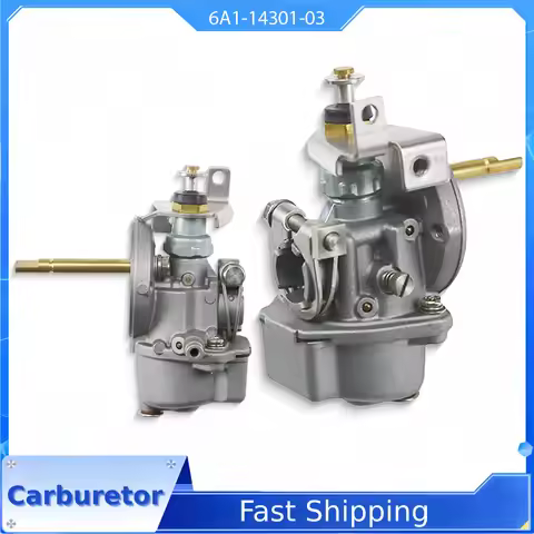 6A1-14301-03 Carburetor For YAMAHA Parsun Outboard Motor 2 Stroke 2HP 2A 6A1-14301-03-00 PZ10JX Boat