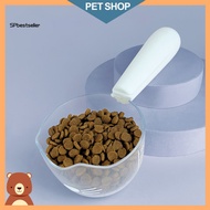 Sp Transparent Dog Food Scoop Pet Accessories Pet Dog Cat Food Serving Shovel Food Grade