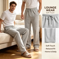 Streetwear Straight Fit Long Pants All Match Daily Outfit  cotton streetwear pants, drawstring jogge