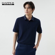 DAPPER เสื้อโปโล DP Iconic Polo Shirt สีกรมท่า