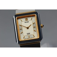 Vtg[N MINT] Citizen Exceed 4420-E40433 K Silver Tank Square 19mm Qz Ladies Watch