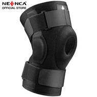 NEENCA Hinged Bandage Knee Brace, Adjustable Compression Knee Support Brace for Men & Women, Open Pa