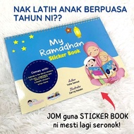 Sticker book Kids Ramadhan Checklist Buku kanak kanak