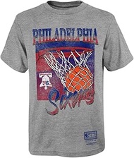Mitchell & Ness Philadelphia 76ers Youth Nothing But Net T-Shirt