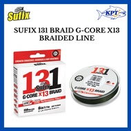 SUFIX 131 G-CORE X13 150Y / 300Y Braided Fishing Line Tali Benang Braid Line