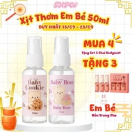 Baby Fragrance Spray - Fabric Perfume Fragrance Spray - Linen Perfume 50ml Summer - Baby School Scen