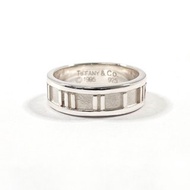 【日本直送 二手美品】10號 蒂芙尼 TIFFANY&Co. Atlas 戒指 銀 925 古董