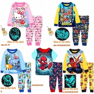 CUDDLE ME SLEEPWEAR HELOKITTY DINO SPIDERMAN PATROLDOG KIDS PYJAMAS BOYS PYJAMAS