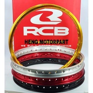 100% RCB 17INCH 18INCH ALLOY RIM RACING BOY 1.40x18/1.60x18/1.4x17/1.85x17 GOLD/SILVER/BLACK/RED ALLOY RIM 17 INCHE