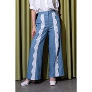 Jolie Clothing VIO Denim Lace Pants Women's Jeans Women's Culottes Pants