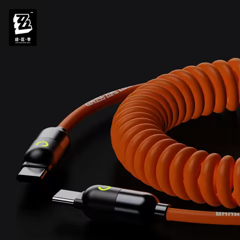 [Genuine] Data line Zenless Zone Zero Official miHoYo Apple Fast Charging Data Cable TypeC TypeC-Lig