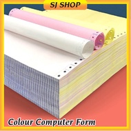 Color Form | Colour Form | 9.5" x 11" Colour Computer Form | 2Ply , 3Ply, 2ply2up, 3ply2up Computer 