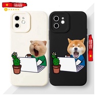 Unique and funny square border shockproof soft silicone iPhone case for iPhone