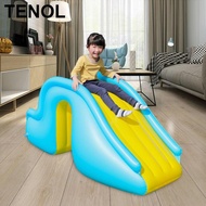 TENOL Inflatable Slide Toddler Slide widening Steps Strong Playground Center Pool Waterslide for Yar
