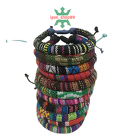Gelang tenun etnik lombok pria dan wanita random