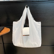 Portable Handbag For Daily Errands With Keychain Pendant For Shopping