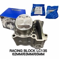ATAKA / HSM BLOCK BLOK Racing Lc135 LC 135 135LC Y15ZR Y15 57MM 60MM 62MM 63MM 65MM Brand Cuting Sha