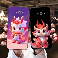 Samsung j3 pro / ss j5 pro / ss j7 pro case with cute baby dragon print