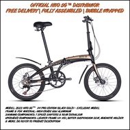 🔥Official HITO SG ™ DISTRIBUTOR🔥 ⭐Local Stocks⭐ HITO SG ™ 2024 X4 Custom Built | Shimano Aluminum foldable bike | Lightweight | Magnetic Holder | 11.5 KG