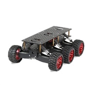 Smart 6WD Robot Car Chassis Shock Absorption Off Road Climbing Search And Rescue Platform For Arduin